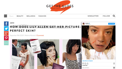 How Does Lily Allen Get Her Picture-Perfect Skin?