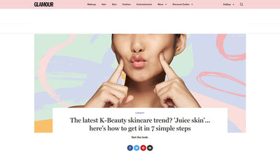 The latest K-Beauty skincare trend? 'Juice skin'... here's how to get it in 7 simple steps Get the look.